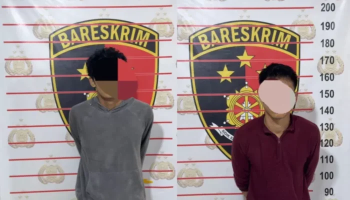 Dua Pencuri Motor Ditangkap Polisi Setelah Kabur ke Luar Daerah