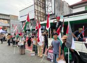 Komunitas BPP Gelar Aksi Solidaritas untuk Palestina di Balikpapan Center