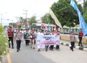Ratusan Warga Berau Gelar Long March Akbar Dukung Palestina