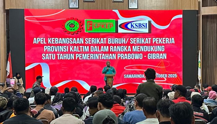 Soliditas Buruh Kaltim: Deklarasi Dukungan Penuh untuk Satu Tahun Pemerintahan Prabowo-Gibran