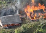 KKB Bakar Sekolah di Kiwirok, Satgas Damai Cartenz Bergerak Cepat Amankan Wilayah