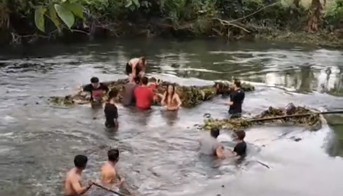 Satu Anak Ditemukan Tewas, Satu Lagi Hilang Terseret Arus di Sungai Benanga