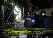 Ledakan Dahsyat Hancurkan Kantor Farmasi di Tangsel, Atap Bangunan Ambruk