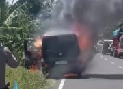 Mobil Logistik Bank BNI Hangus Terbakar di Sulbar, Rp 4,6 Miliar Uang Tunai Ludes