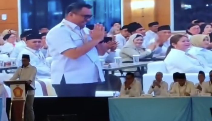 Aulia Rahman Basri Hadir di Rakerda, Gerindra Pastikan Bupati Kukar Telah Bergabung
