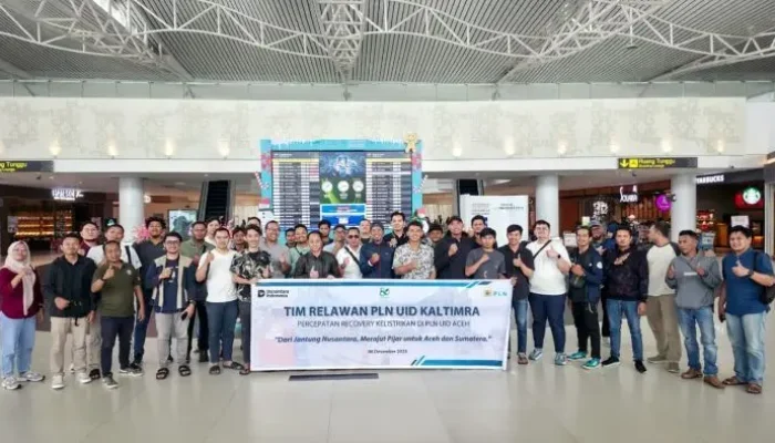 PLN Kaltimra Berangkatkan 18 Relawan ke Sumatera, Percepat Restorasi Listrik Pascabanjir