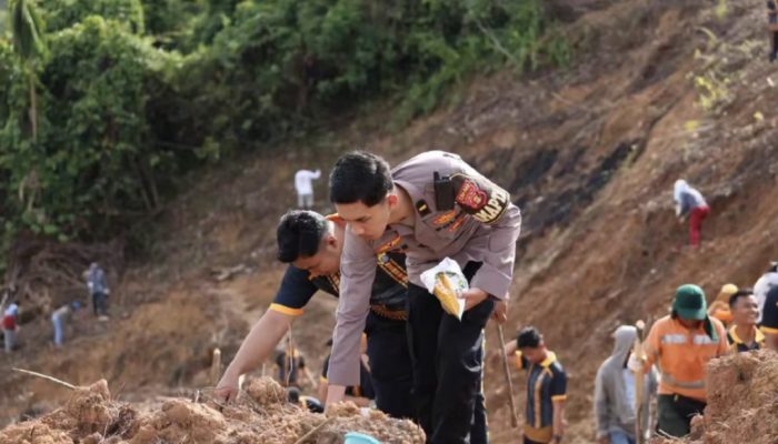 Polres Kutim Optimalkan Lahan Eks Tambang Jadi Pertanian Jagung, Dukung Ketahanan Pangan Nasional