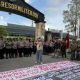 Pengamanan Humanis Polri Iringi Aksi GERAM di Korem Samarinda
