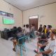Perkuat Kedekatan dengan Warga, Polsek Muara Ancalong Gelar Nobar Piala Dunia 2026