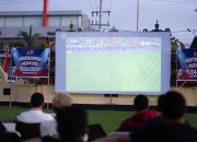 Pererat Kedekatan dengan Warga, Polres Berau Gelar Nobar Piala Dunia 2026 Lewat Program “Bola Gembira”