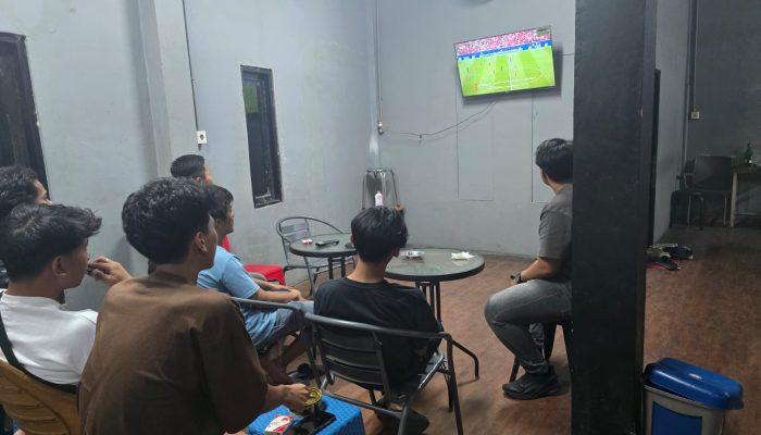 Hari Bhayangkara ke-80, Sat Intelkam Polres Paser Pererat Silaturahmi Lewat Nobar Piala Dunia 2026