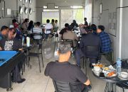Nobar Piala Dunia 2026, KPU dan Bawaslu Kaltim Perkuat Sinergi Bersama Ditintelkam Polda Kaltim