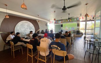 Semarak Hari Bhayangkara, Subdit Sosbud Dit Intelkam Polda Kaltim Perkuat Kebersamaan Lewat Nobar Piala Dunia