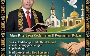 Jelang Ceramah Ust. Abdul Somad, Tokoh Kristen di Kutai Barat Ajak Warga Jaga Kerukunan