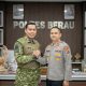 Kapolres Berau Terima Kunjungan Dandim 0902/Berau, Perkuat Soliditas TNI–Polri dan Dukung Ketahanan Pangan Nasional