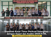 Kapolres Kutai Timur Perkuat Sinergitas dengan Kejari dan Kodim 0909/KTM, Wujudkan Kamtibmas yang Kondusif