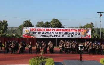 Kapolda Kaltim Tegaskan Komitmen Perangi Karhutla, 260 Personel Turun ke Lapangan