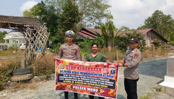 Cegah Karhutla, Polres PPU Perkuat Edukasi dan Libatkan Masyarakat