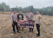 Cuaca Panas dan Kering, Polsek Balikpapan Timur Gencarkan Edukasi Cegah Karhutla
